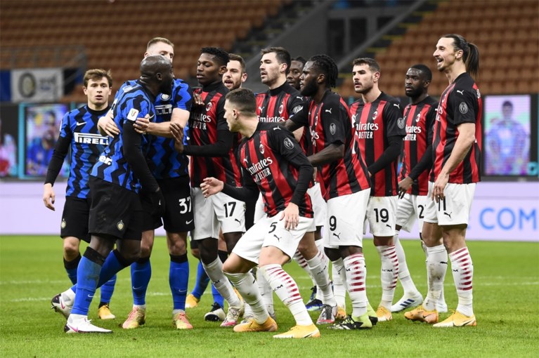 Zlatan Ibrahimovic en Romelu Lukaku in de clinch in zinderende stadsderby: ‘Ezel’ en ‘fils de pute’