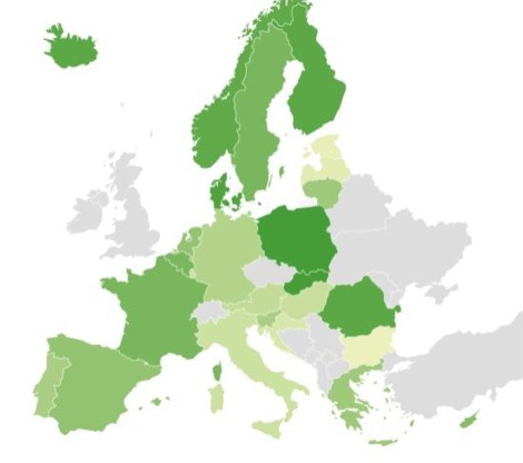 Kaart | België in middenmoot van Europese vaccinatiecampagne