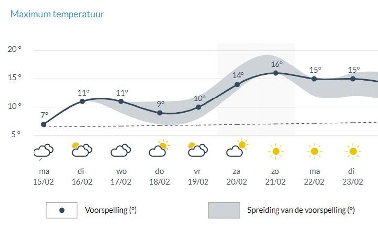 Hoe de vrieskou plots plaatsmaakt voor lenteweer van 16 graden