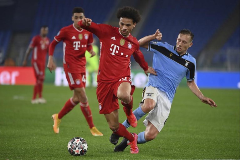 Titelverdediger Bayern dolt met Lazio en staat met anderhalf been in kwartfinales van de Champions League
