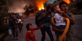 Kind sterft bij brand in Grieks vluchtelingenkamp