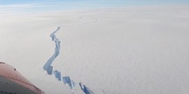 Enorme ijsberg van meer dan 1.000 vierkante kilometer breekt af op Antarctica
