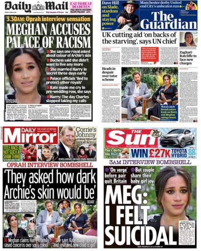 Van ‘Dankbaar dat ze er nog is’ tot ‘Geef haar een Oscar’: dit zijn de reacties op het interview van Meghan en Harry