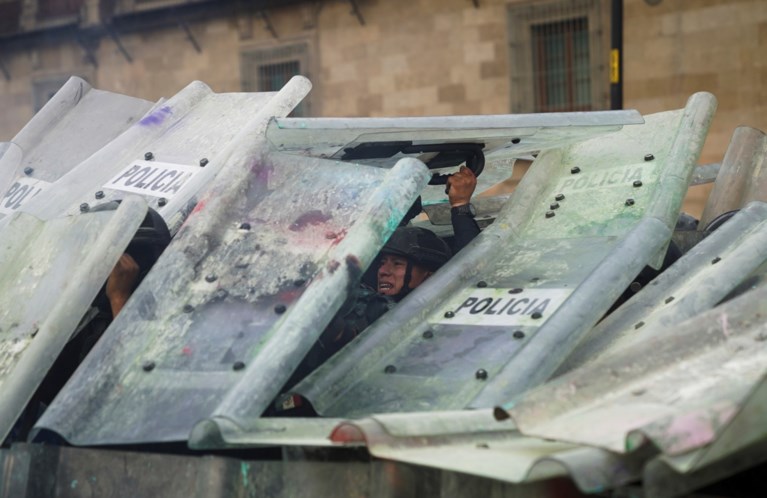 Gewonden bij demonstraties op Internationale Vrouwendag in Mexico