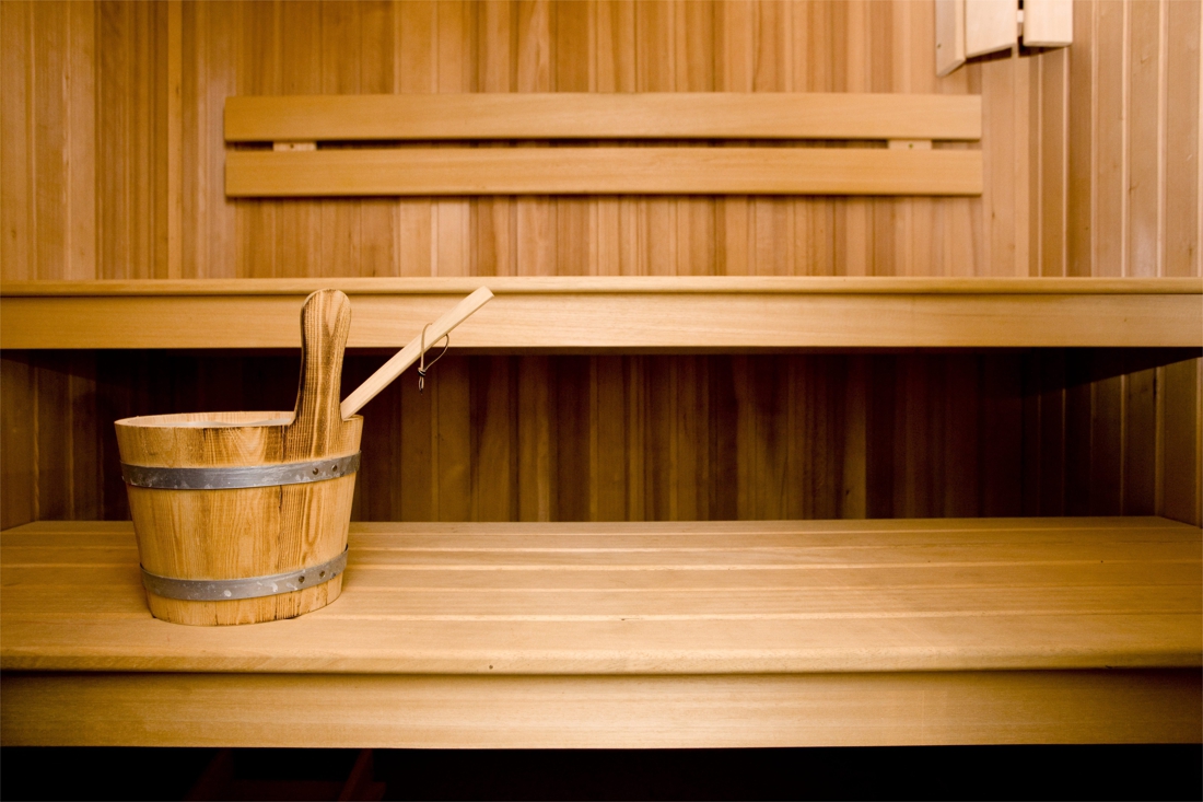 Fourteen revelers hid in the sauna