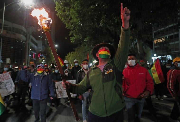Massademonstraties in Bolivia na arrestatie ex-president