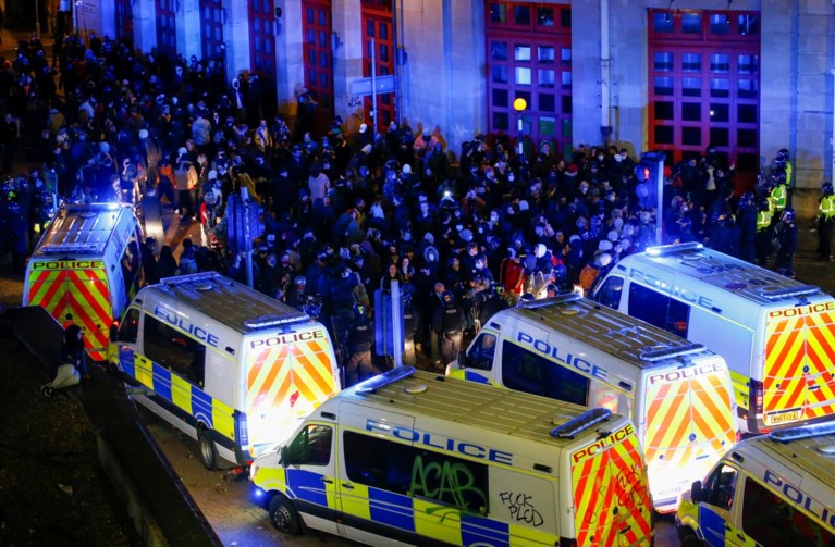 Rellen tijdens manifestatie tegen uitbreiding bevoegdheden Britse politie in Bristol