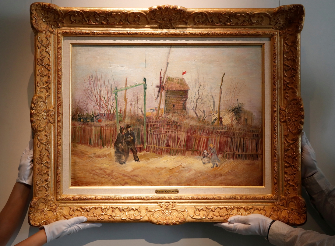 Van Gogh painting auctioned for more than 13 million euros