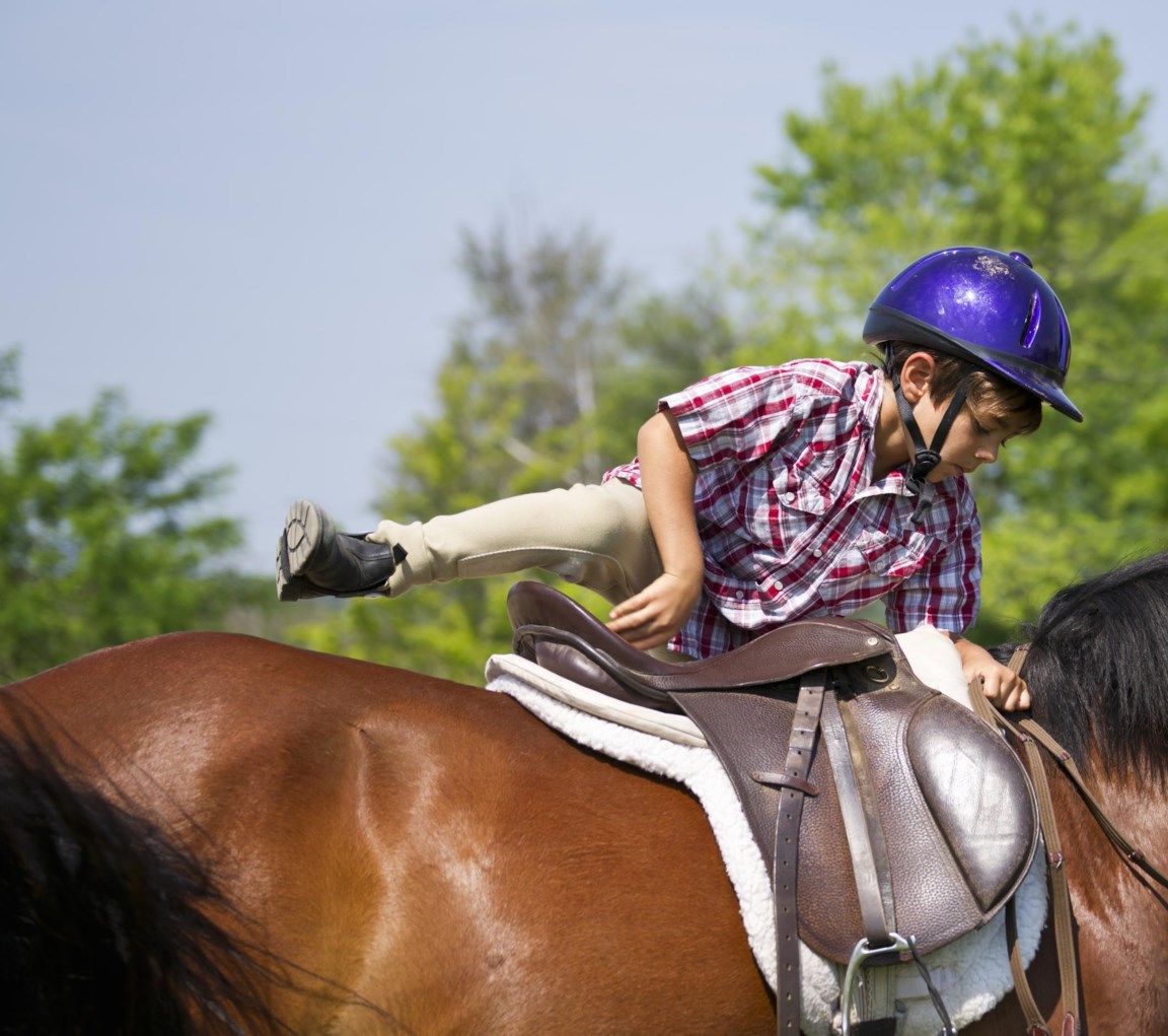 Broers en zussen rukken Verniel Leren paardrijden | De Standaard Mobile