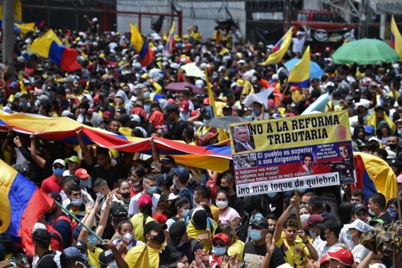 Colombiaanse regering trekt na fel protest belastinghervorming in
