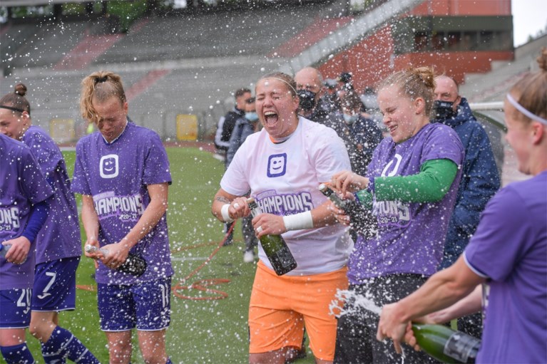 Anderlecht voor vierde opeenvolgende keer kampioen in Women’s Super League