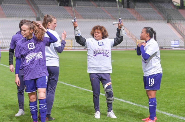 Anderlecht voor vierde opeenvolgende keer kampioen in Women’s Super League