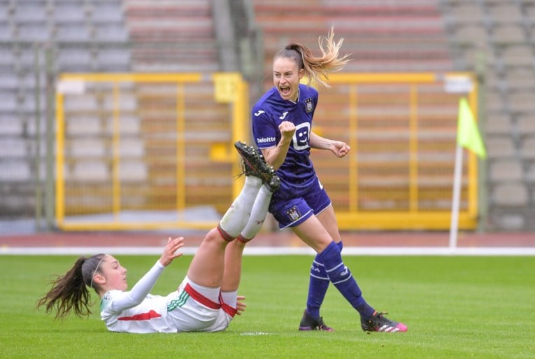 Anderlecht voor vierde opeenvolgende keer kampioen in Women’s Super League