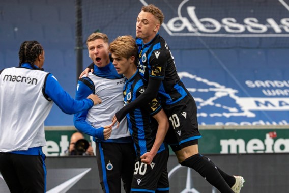 Club Brugge kan nieuwe titel ruiken na moeizame zege tegen Antwerp