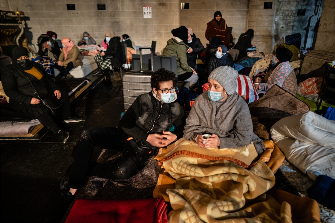 Sans papers in Begijnhofkerk and VUB are on hunger strike