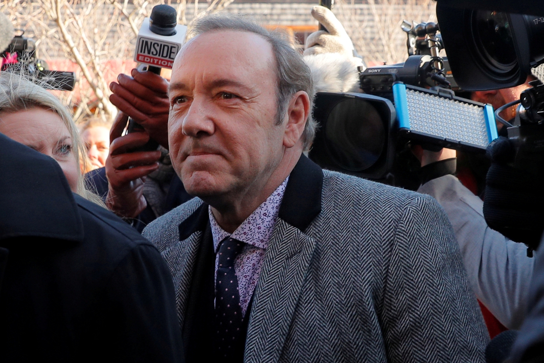 Kevin Spacey returns as an actor