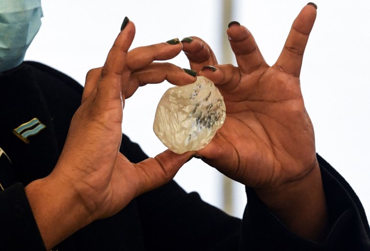 Derde grootste diamant ter wereld gevonden in Botswana