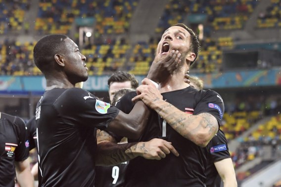 Uefa schorst Oostenrijker Arnautovic voor wangedrag na goal tegen Noord-Macedonië
