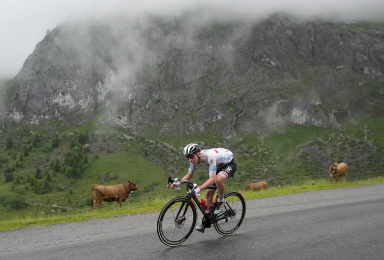 Dylan Teuns wint heroïsche Alpenrit in de Tour