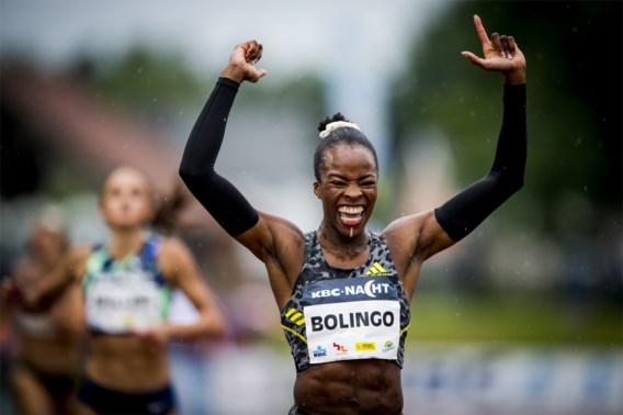  Belgische sprintster Cynthia Bolingo snelste Europese
