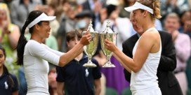 Elise Mertens en Hsieh Su-Wei winnen dubbelspel Wimbledon na spektakelstuk