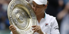Nummer één Ashleigh Barty eindwinnaar op Wimbledon