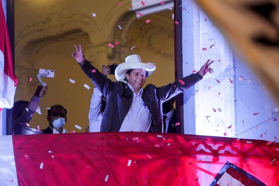 Pedro Castillo wint de betwiste presidentsverkiezingen van Peru