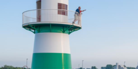 Strandgewoel vanuit de hoogte