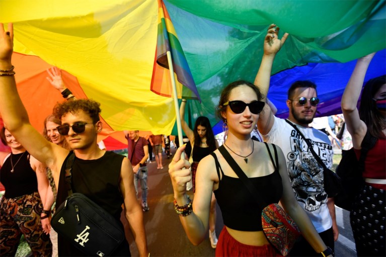 Duizenden deelnemers Budapest Pride protesteren tegen regering-Orban