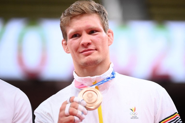Brons voor Matthias Casse: ‘Gestreden met schouderblessure’