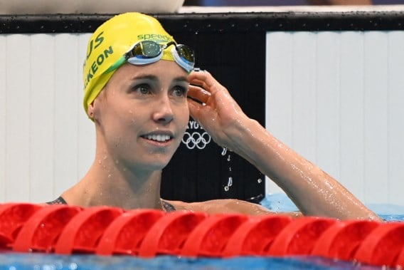 Dit hebt u vannacht gemist: zwemster Emma McKeon meest ...