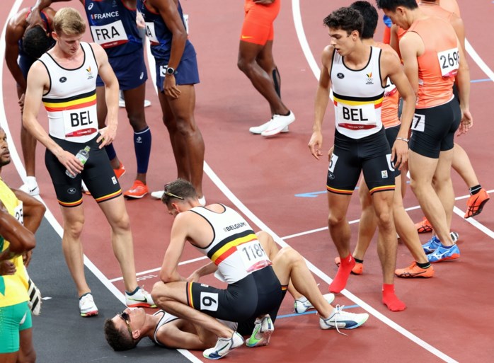 Blessure voor Jonathan Borlée, maar Belgian Tornados naar finale 4x400m: ‘Alles opgeofferd voor ploeg’