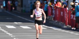 Mieke Gorissen in tranen en vol ongeloof na marathon: ‘Dit kan niet’