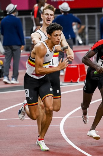 Belgian Tornados vierde op finale 4x400 m in Belgisch record