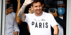 Lionel Messi traint eerste keer met PSG