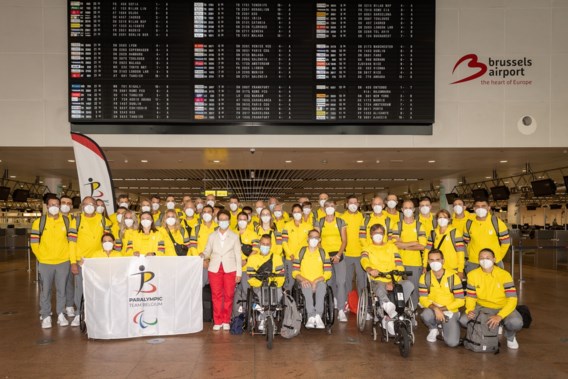 Belgische paralympiërs vertrokken naar Tokio: ‘Ik wil vooral geen vierde plaats’