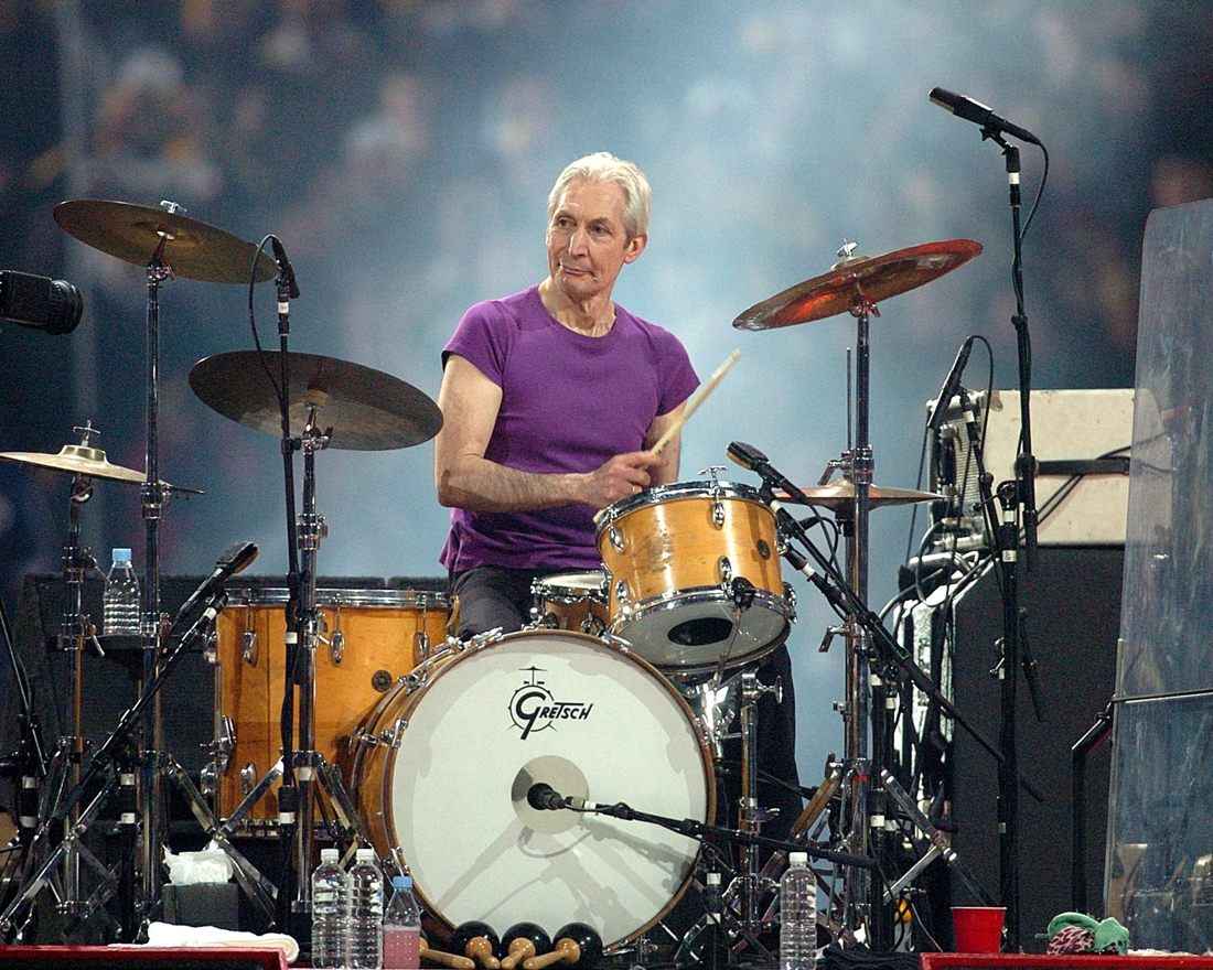 Charlie Watts, the man Mick Jagger sang with