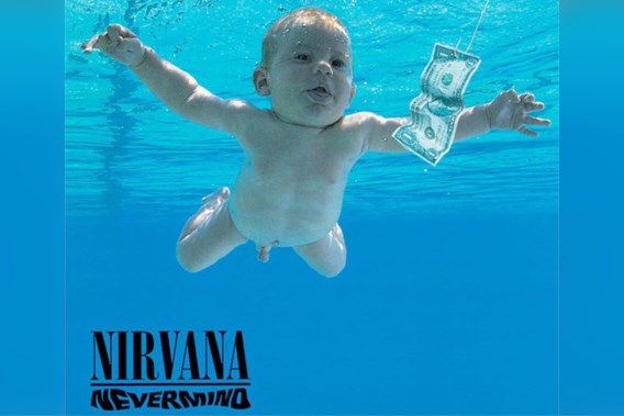 Baby van iconische Nirvana-hoes dient klacht in voor seksuele uitbuiting