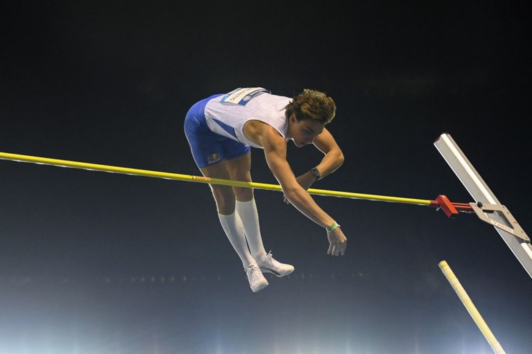 Geen wereld-, wel meetingrecord polsstokspringen voor Duplantis op Memorial