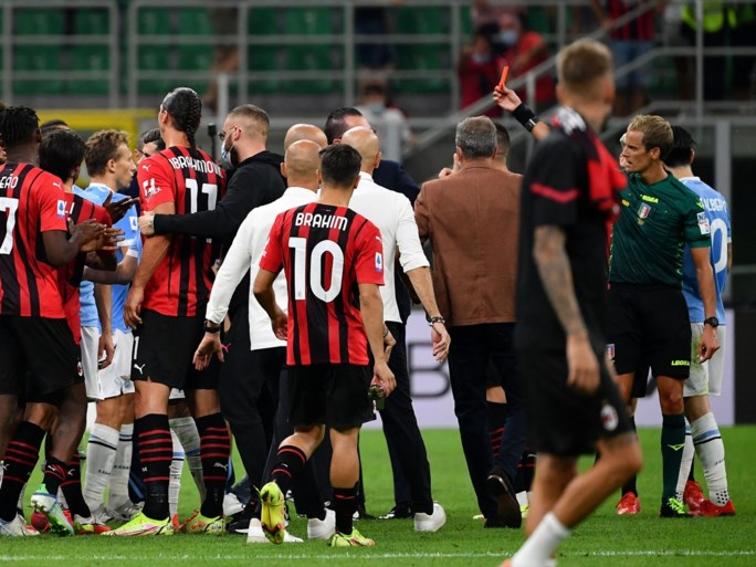 Ibrahimovic en Saelemaekers schoppen rel in Italië na zege AC Milan, Lazio-coach Sarri met rood naar binnen