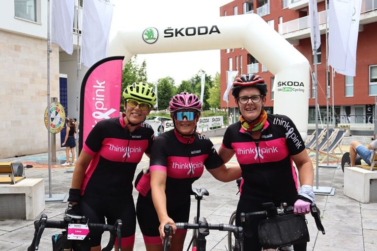 ŠKODA Bike for Think Pink: Samen fietsen tegen borstkanker