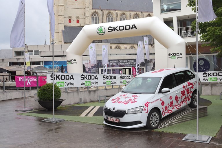 ŠKODA Bike for Think Pink: Samen fietsen tegen borstkanker