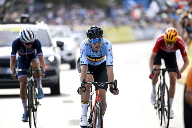 Wout van Aert na elfde plaats op het WK: ‘Conclusie? Dat ik ook maar een mens ben zeker’