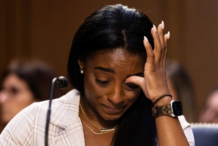 Simone Biles: ‘Had niet mogen deelnemen aan Olympische Spelen, maar wilde hem dat niet van me laten afnemen’