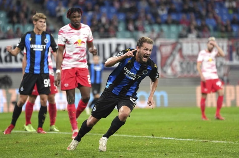 Sterk Club Brugge wint op het veld van RB Leipzig