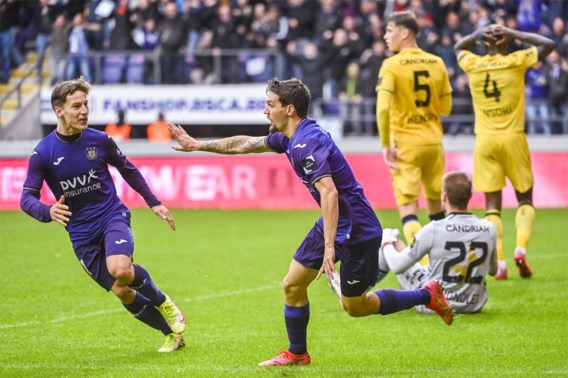 Invaller Raman helpt Anderlecht aan gelijkspel tegen Club Brugge