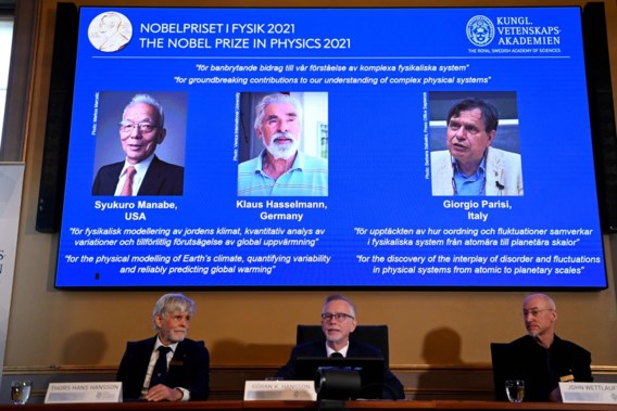 Nobelprijs Fysica voor onderzoek complexe systemen zoals het klimaat