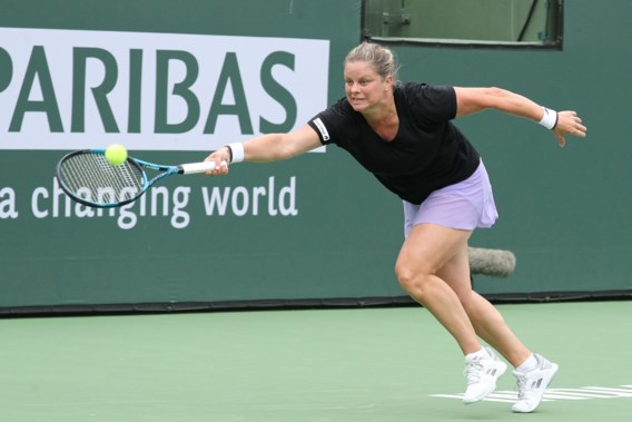 Kim Clijsters gaat ook in Indian Wells onderuit in de eerste ronde: ‘Ik moest veel dingen tegelijk opnieuw ondervinden’