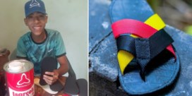 Venezolaans sym-bool op sandalen