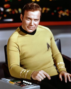 Captain Kirk is oudste mens ooit in de ruimte